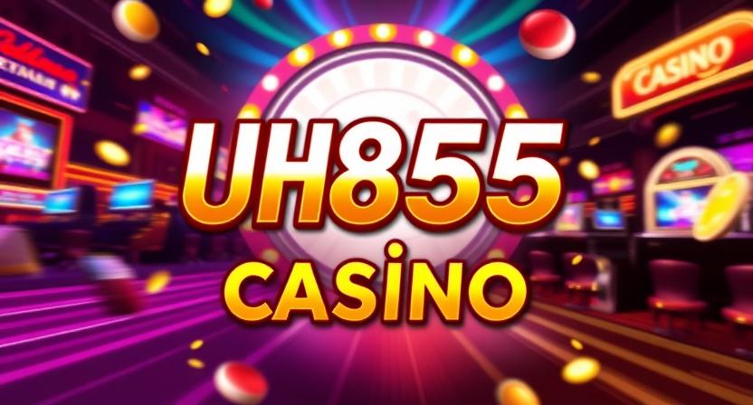 Jogadores se divertindo no Cassino Online UH855 com interface moderna